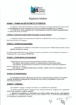 Réglement Intérieur 1
